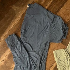 Royal blue all weekend long set